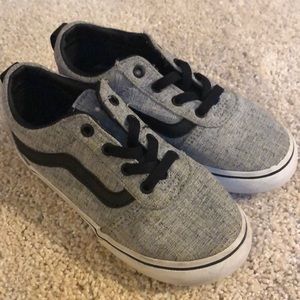 Vans boys shoes size 10